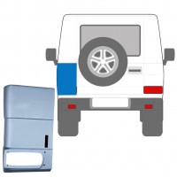 Reparationspanel til bageste hjørne til Mercedes G-Class W463 1992- / Venstre 5552