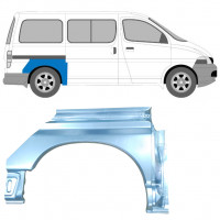 Bagskærm reparationspanel til Toyota Hiace 1995-2006 / Højre 7068