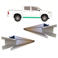 Dørpanel reparationsplade indre + ydre til Toyota Hilux 2005-2015 / Venstre+Højre / Sæt 11461