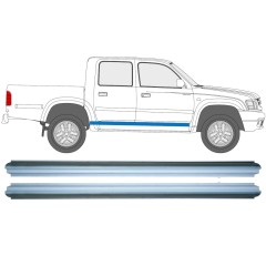 Dørpanel reparationsplade til Toyota Hilux 1998-2005 / Venstre = Højre (symmetrisk) / Sæt 9614