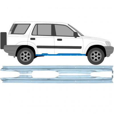 Dørpanel til Honda CRV 1995-2001 / Venstre+Højre / Sæt 10257