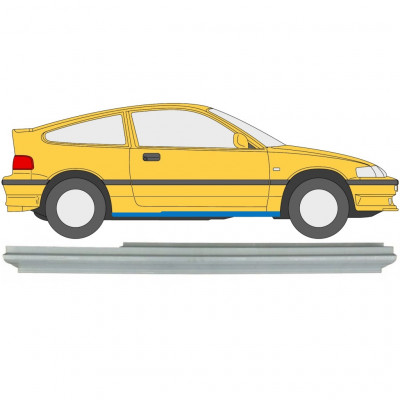 Dørpanel reparationsplade til Honda CRX 1987-1992 / Højre 6639