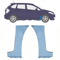 Skærmkant reparationsplade til Honda FR-V 2005-2009 / Venstre+Højre / Sæt 10833