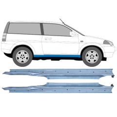 Dørpanel til Honda HR-V 1999-2006 / Venstre+Højre / Sæt 10451