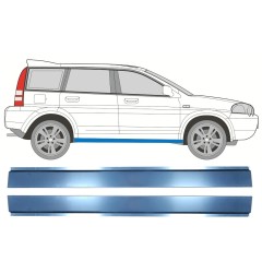Dørpanel reparationsplade indvendig til Honda HR-V 1999-2006 / Venstre = Højre (symmetrisk) / Sæt 10382