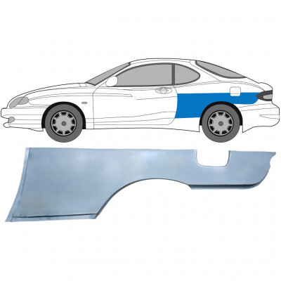 Bagskærm reparationspanel til Hyundai Rd 1996-2002 / Venstre / COUPE 6306