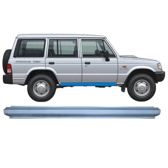 Dørpanel reparationsplade til Hyundai Galloper 1991-2003 / Venstre = Højre (symmetrisk) 17018