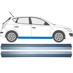 Dørpanel reparationsplade til Hyundai i30 2007-2012 / Venstre+Højre / Sæt 11351