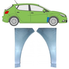 Skærmkant reparationsplade til Seat Ibiza 2008-2017 / Venstre+Højre / Sæt 9735