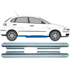 Dørpanel til Seat Ibiza Cordoba 2002-2008 / Venstre+Højre / Sæt 9809