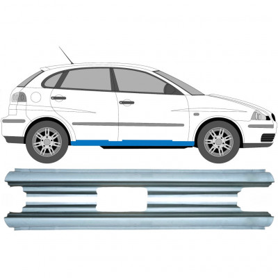 Dørpanel reparationsplade til Seat Ibiza Cordoba 2002-2008 / Venstre+Højre / Sæt 9809