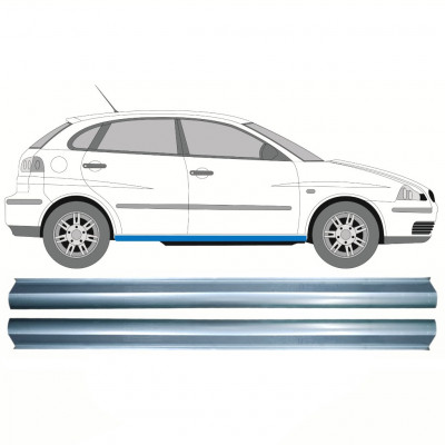 Dørpanel reparationsplade til Seat Ibiza Cordoba 2002-2008 / Venstre = Højre (symmetrisk) / Sæt 10391