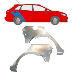 Bagskærm reparationspanel til Seat Ibiza 2008-2017 / Venstre+Højre / COMBI / Sæt 14609