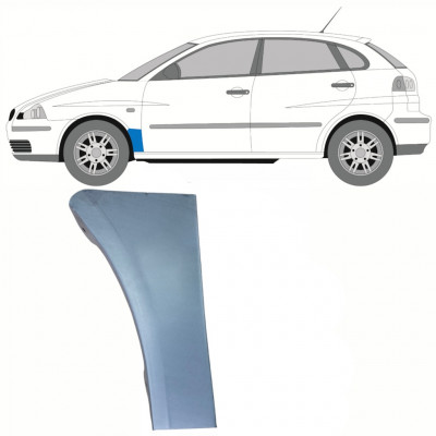 Skærmkant reparationsplade til Seat Ibiza Cordoba 2002-2008 / Venstre 8363