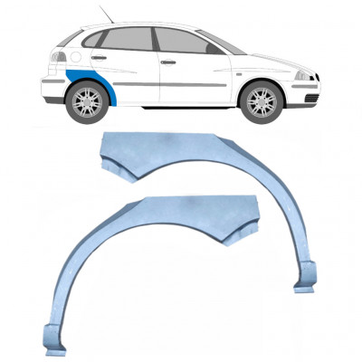Bagskærm reparationspanel til Seat Ibiza Cordoba 2002-2008 / Venstre+Højre / Sæt 9232