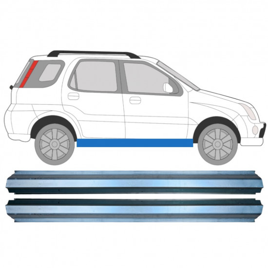 Dørpanel reparationsplade til Suzuki Ignis 2000-2003 / Sæt 11338