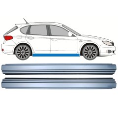 Dørpanel reparationsplade til Subaru Impreza GH GR 2007-2013 / Venstre+Højre / Sæt 10553