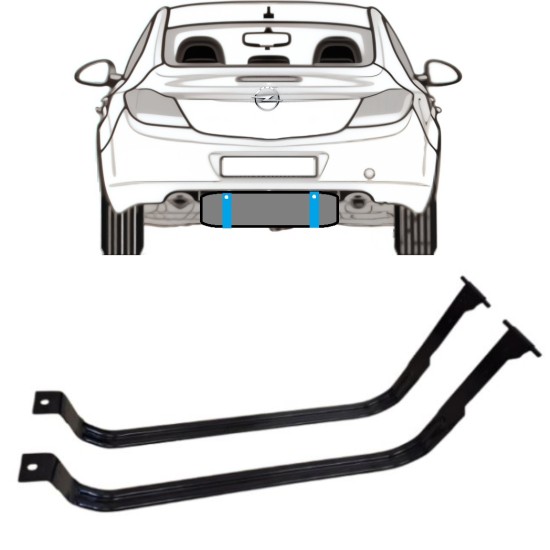Brændstoftankbeslag til Opel Insignia 2008-2017 15991