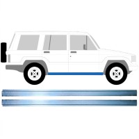 Dørpanel reparationsplade indvendig til Isuzu Trooper 1983-2005 / Venstre+Højre / Sæt 16125