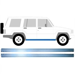 Dørpanel reparationsplade indvendig til Isuzu Trooper 1983-2005 / Venstre+Højre / Sæt 16125