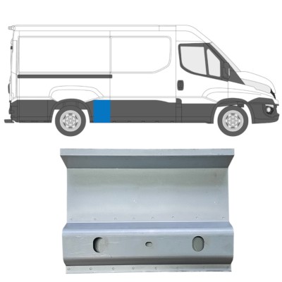 Sideplade til Iveco Daily 2014- / Venstre = Højre (symmetrisk) 14709