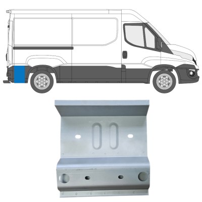 Sideplade til Iveco Daily 2014- / Venstre = Højre (symmetrisk) 14711