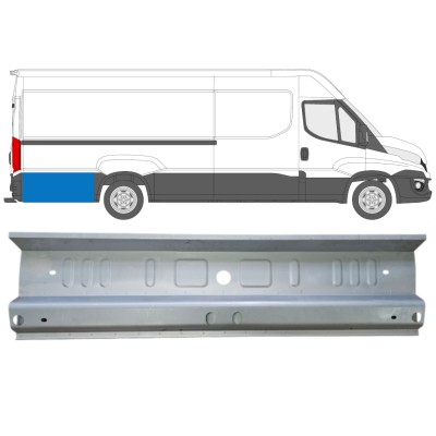 Sideplade til Iveco Daily 2014- / Venstre = Højre (symmetrisk) 14713