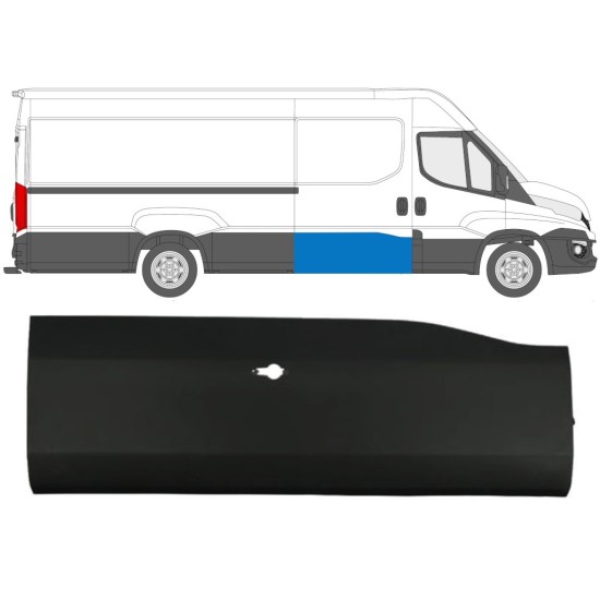 Sideliste til skydedør til Iveco Daily 2014-2019 / Højre 16654