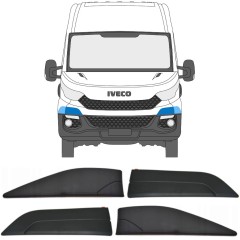 Stødfangerliste + forskærmsliste til Iveco Daily 2014-2019 / Sæt 11846