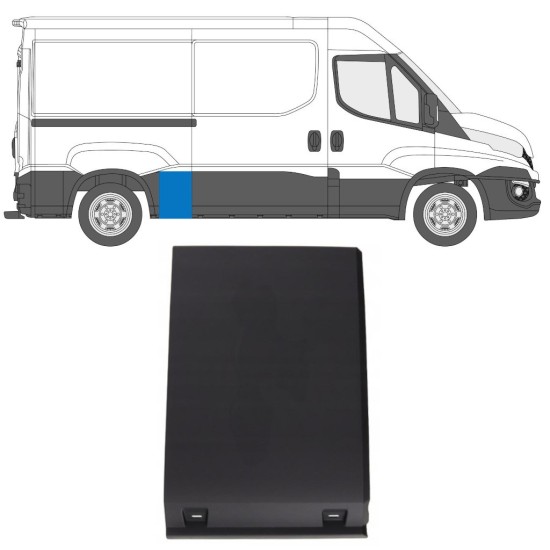 Pynteliste til bagskærm til Iveco Daily 2006-2016 / Højre 16661