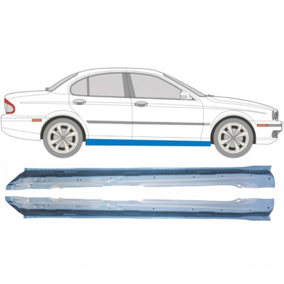 Dørpanel til Jaguar X-Type 2001-2009 / Venstre+Højre / Sæt 9201