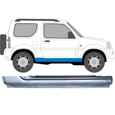 Dørpanel til Suzuki Jimny 1998-2018 / Højre 7034