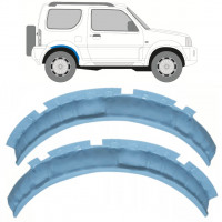 Bagerste hjulkasse til Suzuki Jimny 1998-2018 / Venstre+Højre / Sæt 10232