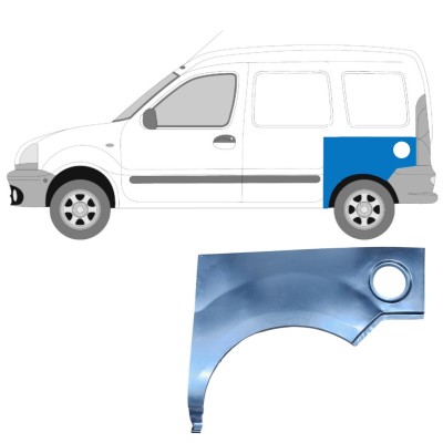 Bagskærm reparationspanel til Renault Kangoo 1997-2008 / Venstre 9127