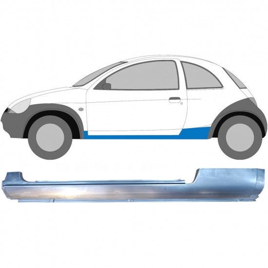 Dørpanel til Ford KA 1996-2008 / Venstre 6603