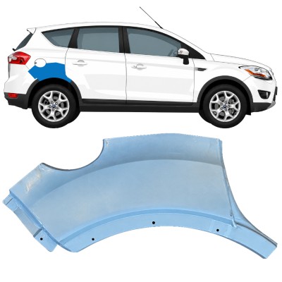 Reparationspanel til bagskærm bageste del til Ford Kuga 2008-2013 / Højre 17065