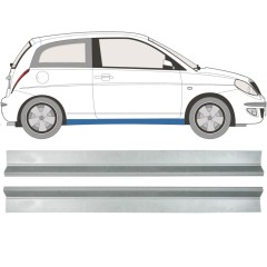 Dørpanel reparationsplade til Lancia Ypsilon 2003-2011 / Venstre+Højre / Sæt 11355