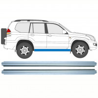 Dørpanel reparationsplade til Toyota Land Cruiser 2003-2010 / Venstre = Højre (symmetrisk) / Sæt 10578