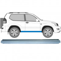 Dørpanel reparationsplade til Toyota Land Cruiser 2003-2010 / Venstre = Højre (symmetrisk) 7062