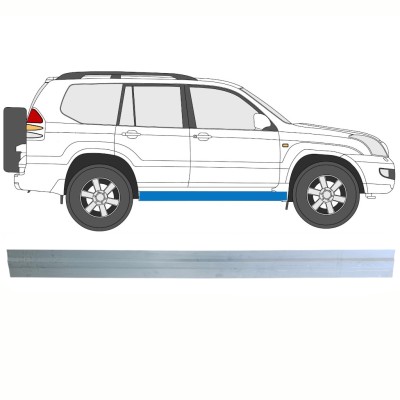 Dørpanel reparationsplade indvendig til Toyota Land Cruiser J120 2003-2010 / Venstre = Højre (symmetrisk) 16130