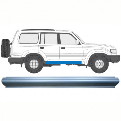 Dørpanel reparationsplade til Toyota Land Cruiser 1990-1996 / Venstre = Højre (symmetrisk) 8514