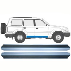 Dørpanel reparationsplade til Toyota Land Cruiser J80 1990-1996 / Venstre = Højre (symmetrisk) / Sæt 10242