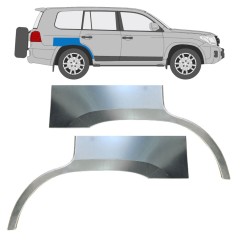 Bagskærm reparationspanel til Toyota Land Cruiser V8 FJ200 2007- / Venstre+Højre / Sæt 16342