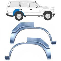 Bagskærm reparationspanel til Toyota Land Cruiser J60 1980-1990 / Venstre+Højre / Sæt 16147