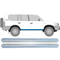 Dørpanel reparationsplade indvendig til Toyota Land Cruiser J90 1996-2002 / Venstre+Højre / Sæt 14851 Dørpanel reparationsplade indvendig til Toyota Land Cruiser J90 1996-2002 / Venstre+Højre / Sæt 14851