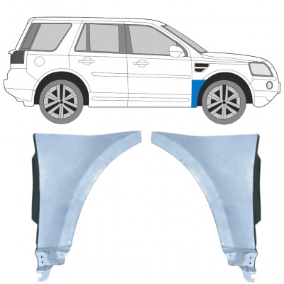 Skærmkant reparationsplade til Land Rover Freelander 2006-2015 / Venstre / Højre / Venstre / Højre 12790