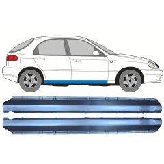 Dørpanel til Daewoo Lanos 1997-2008 / Venstre+Højre / Sæt 9765