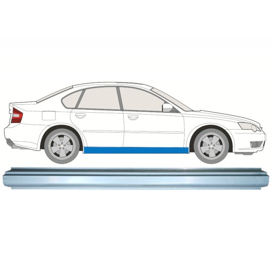 Dørpanel reparationsplade til Subaru Legacy 2003-2009 / Venstre = Højre (symmetrisk) / COMBI / SEDAN 16997