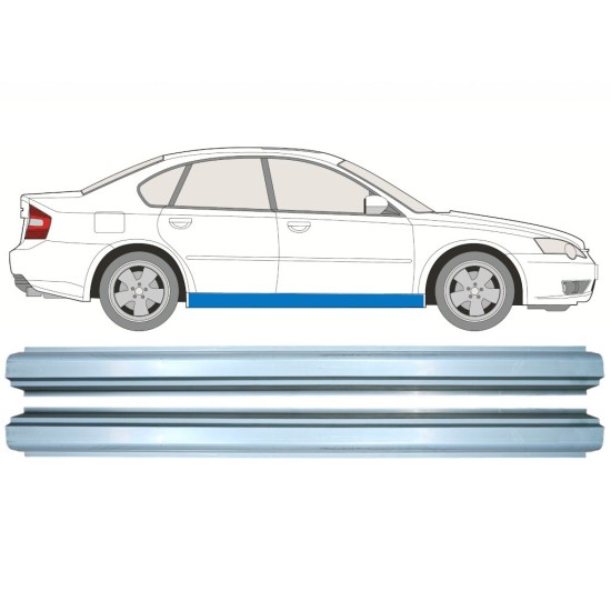 Dørpanel reparationsplade til Subaru Legacy 2003-2009 / Venstre+Højre / COMBI / SEDAN 16998