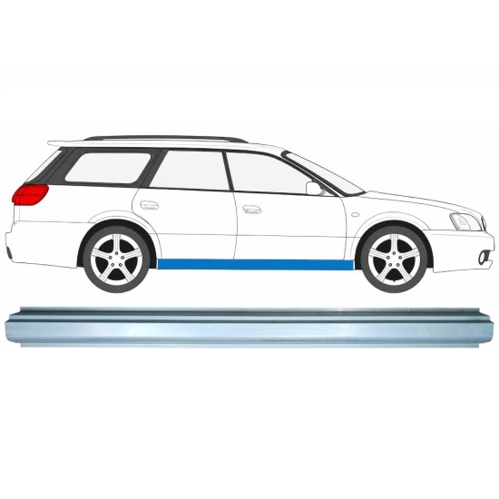 Dørpanel reparationsplade til Subaru Legacy 1998-2004 / Venstre = Højre (symmetrisk) / COMBI / SEDAN 7018